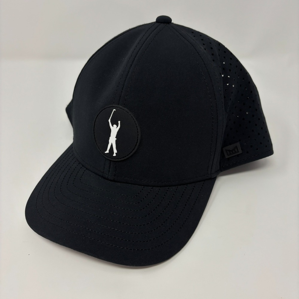 Melin A Game Hat Cap Snapback 56cm Black Hydro Phil Mickelson Adjustable